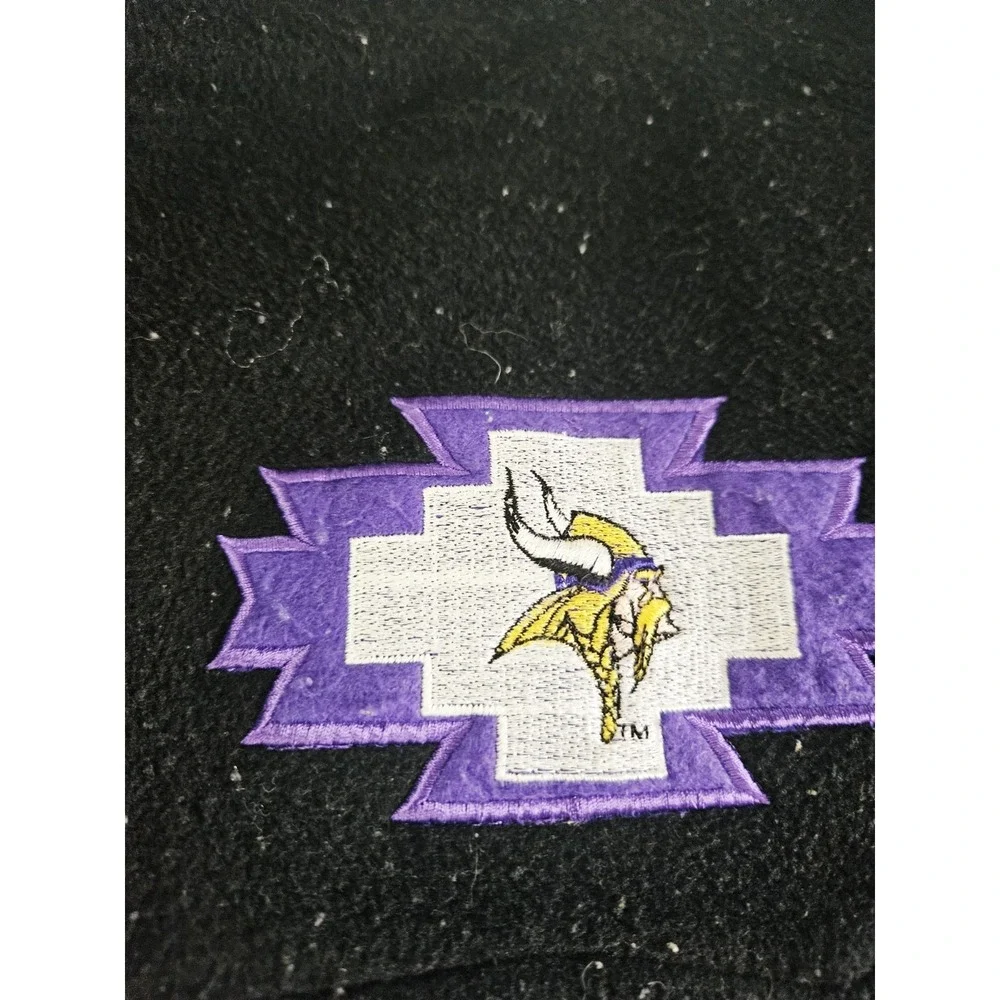 Vintage Minnesota Vikings 1990s Jacket Pro Elite Men's‎ Large Purple Vtg 90s NFL